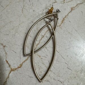 Sterling silver vermeil earrings